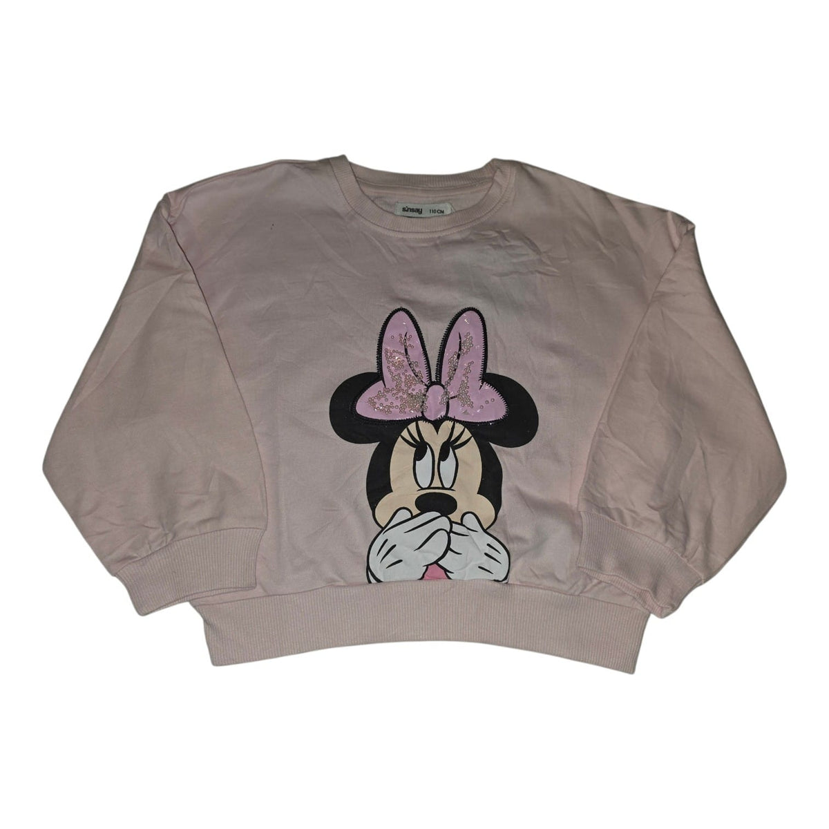 Bluză cu mânecă lungă – roz Minnie Mouse, fete
