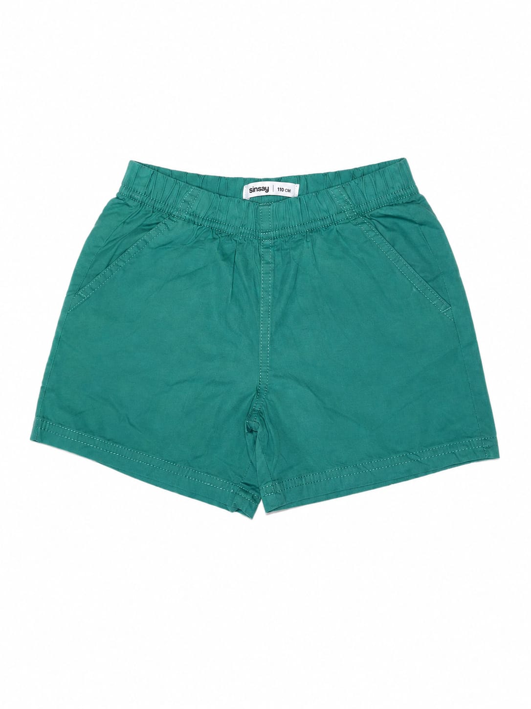 Pantaloni scurți Sinsay copii, verde, 110 cm – noi cu etichetă