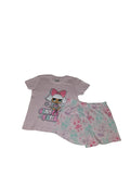 Compleu fete LOL Surprise – tricou și pantaloni scurți roz