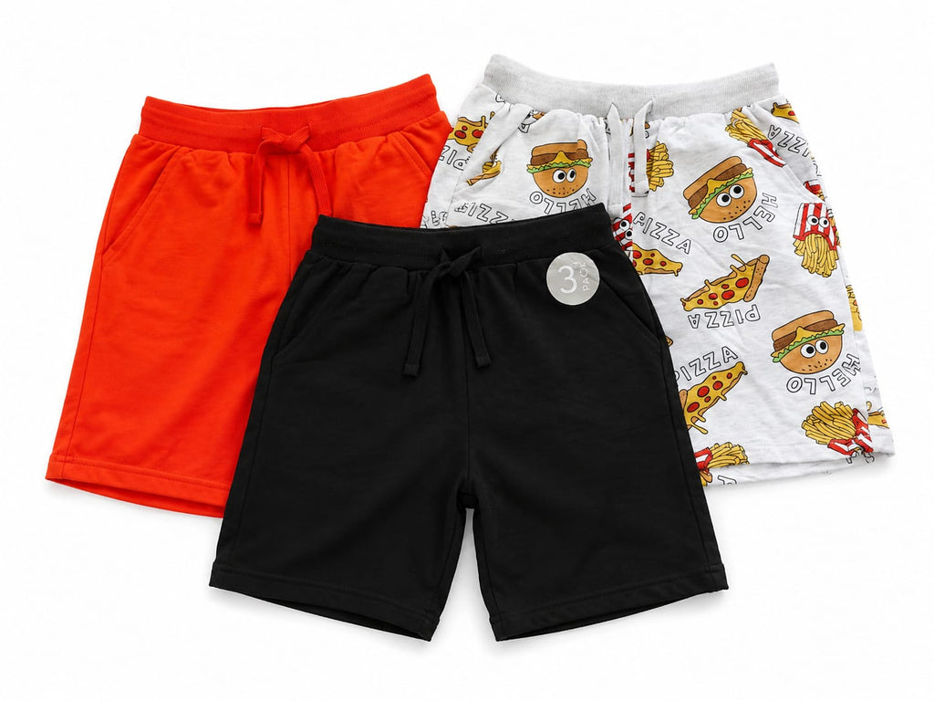 Set 3 pantaloni scurți copii – noi cu etichetă