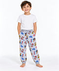 Pantaloni sport copii Paw Patrol, gri cu imprimeu 🐾