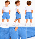 Pantaloni Scurți Băieți Albaștri – 122 cm