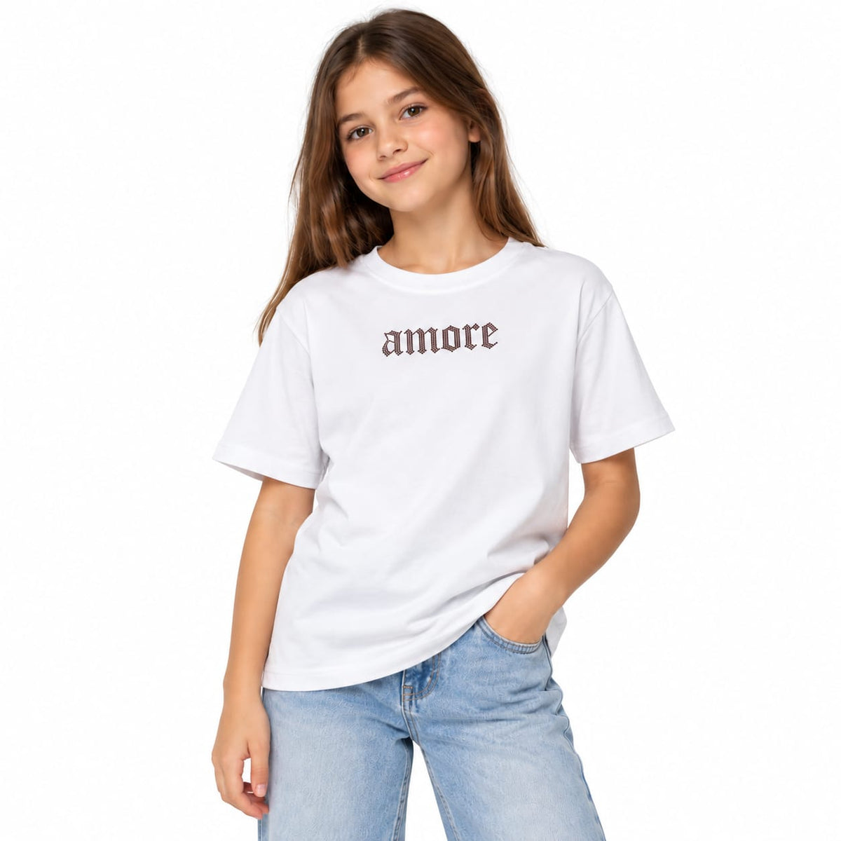 Tricou fete  158 cm „Amore” – nou cu etichetă