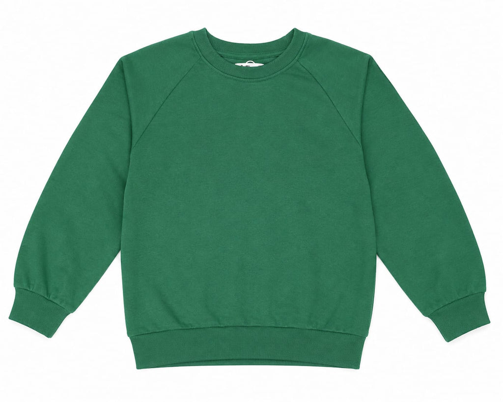 Bluza cu mânecă lungă copii - verde