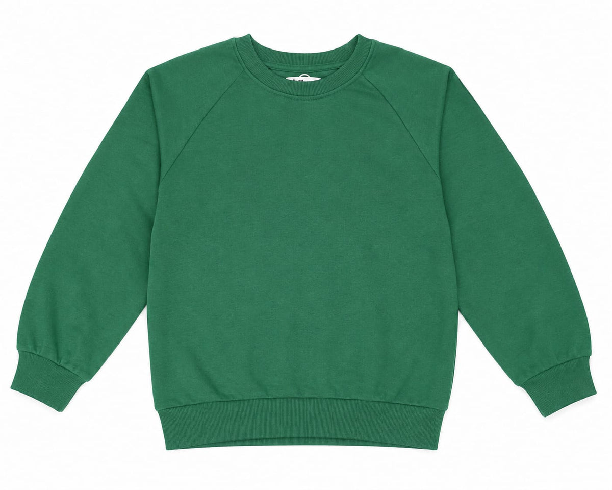 Bluza cu mânecă lungă copii - verde