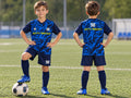 Tricou sport băieți albastru cu imprimeu camuflaj – Active Squad