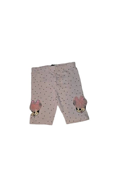 Colanți scurți fete Minnie Mouse cu fundițe – noi cu etichetă