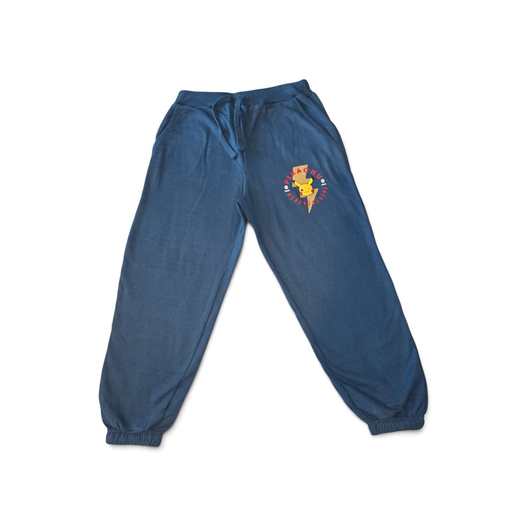 Pantaloni sport băieți albaștri cu Pikachu